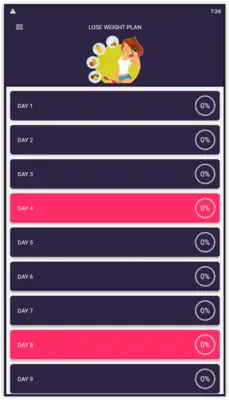 Lose Weight In 30 Days android App screenshot 1